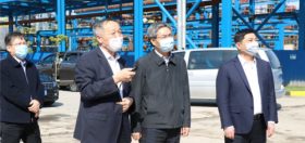 抓项目建设，，，，，，促经济生长——苏州市委副书记朱民调研918博天娱乐官网首页集团